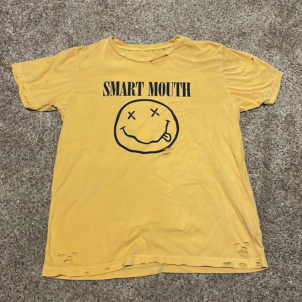 Smart mouth oversize T-shirt from a Instagram Shop.
